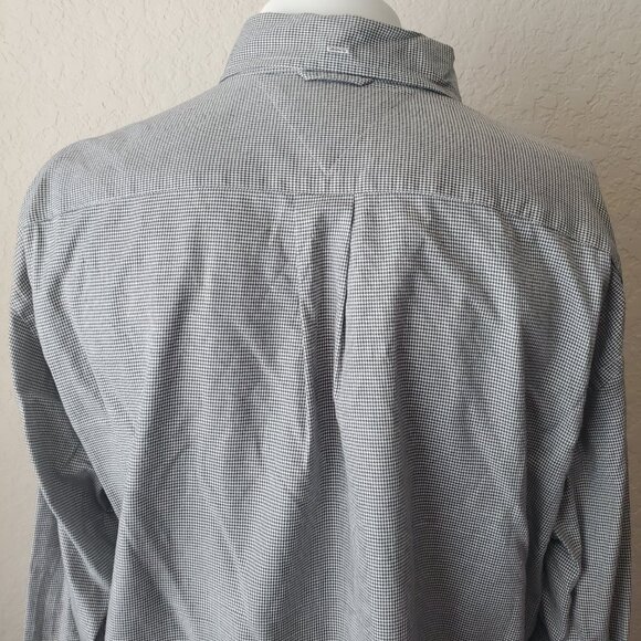 VTG Tommy Hilfiger Men's Hounds tooth Long Sleeve Button Up Shirt L - Picture 5 of 11